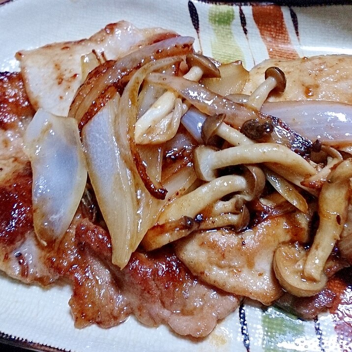 がっつり豚しょうが焼き！